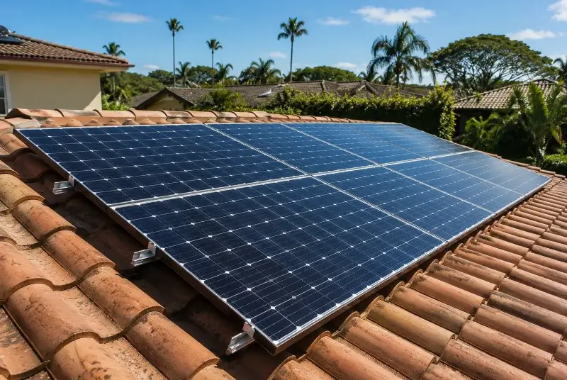 Installation de panneaux solaires à Saint-Clar-de-Rivière
